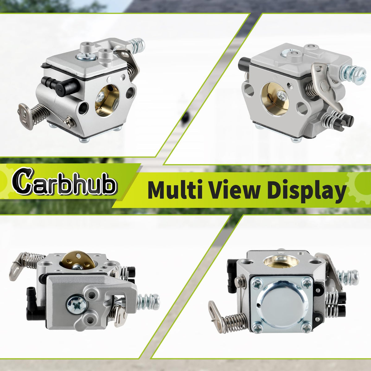 Carbhub oil line provides proper lubrication paths for smoother operation