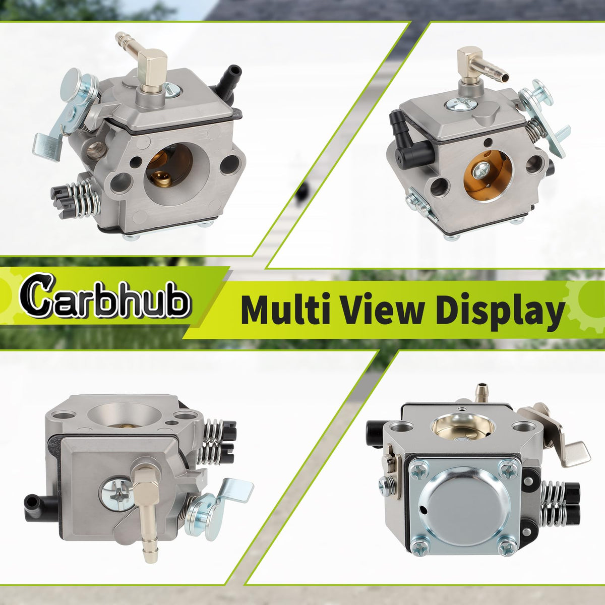 Carbhub packaging clearly shows all included components for quick DIY swap