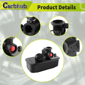 Carbhub primers included for reliable starting and quick priming.