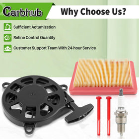 Carbhub recoil starter complete package; DIY replacement with components.