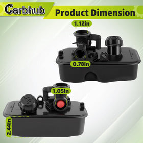 Carbhub mounting screws included for sturdy installation and long-lasting use.