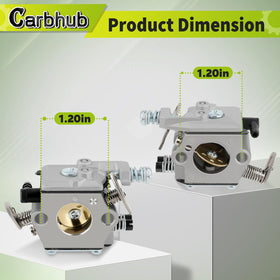 Carbhub spark plug included for quick ignition and starts