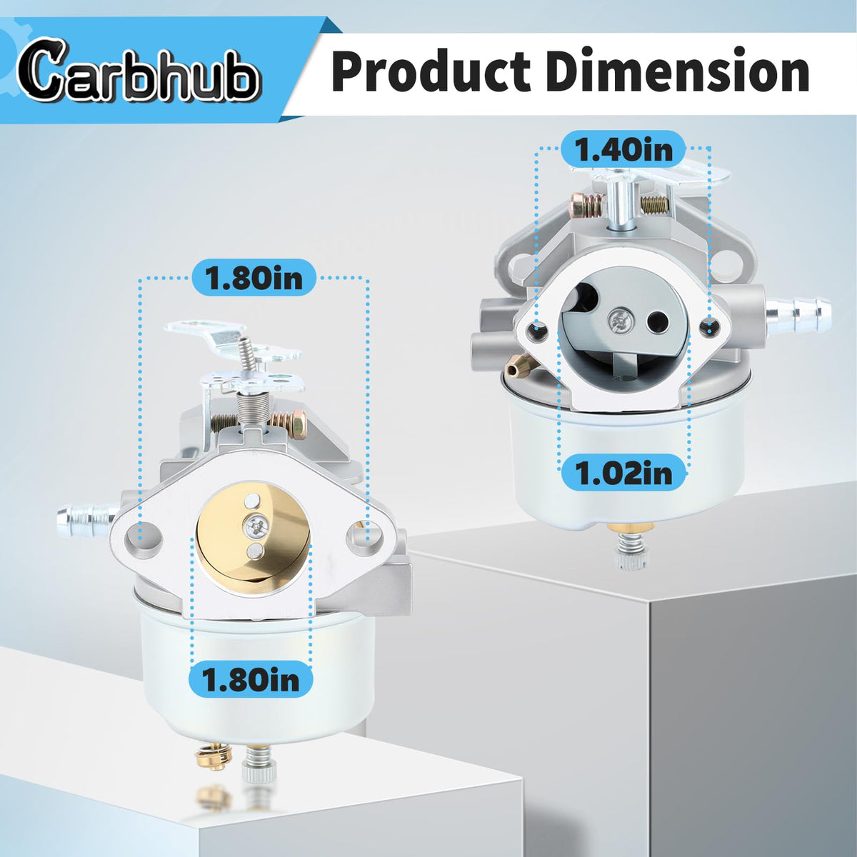 Carbhub gasket included supports a secure seal and fit