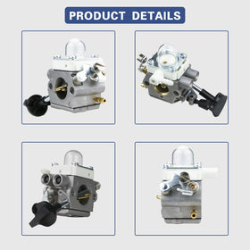 Carburionix BR200 kit packaging highlights included parts and usage notes