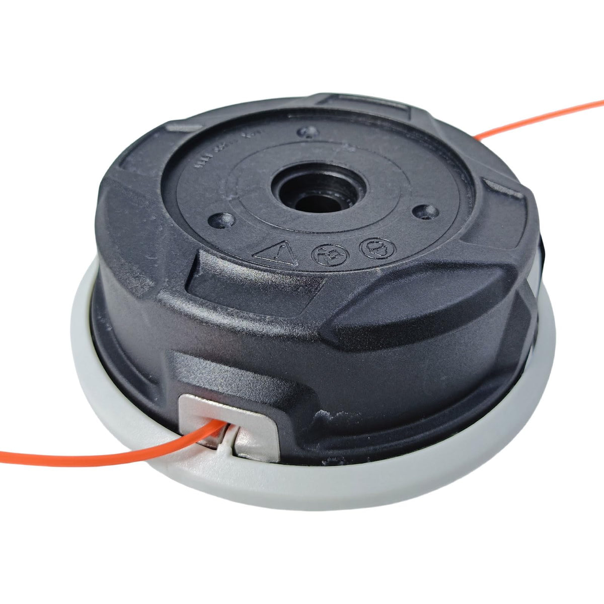 Close-up of Carburionix C26-2 knob and eyelets for easy line loading.