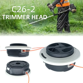 Carburionix C26-2 trimmer head, packaging view, ready for simple installation