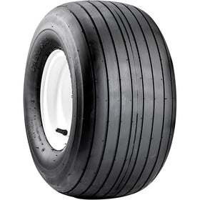 Carlisle Straight Rib tire on wheelbarrow application supports smooth rolling.