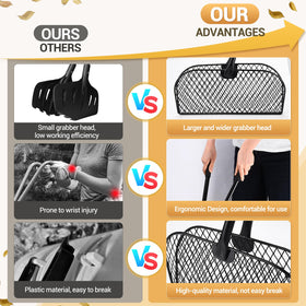 CAROD durable metal construction for reliable outdoor yard work.