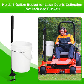 CAROD mower handle clamp features rubber pads to protect your mower.