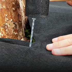 CAROYINO weed barrier attachment stabilizing fabric installation