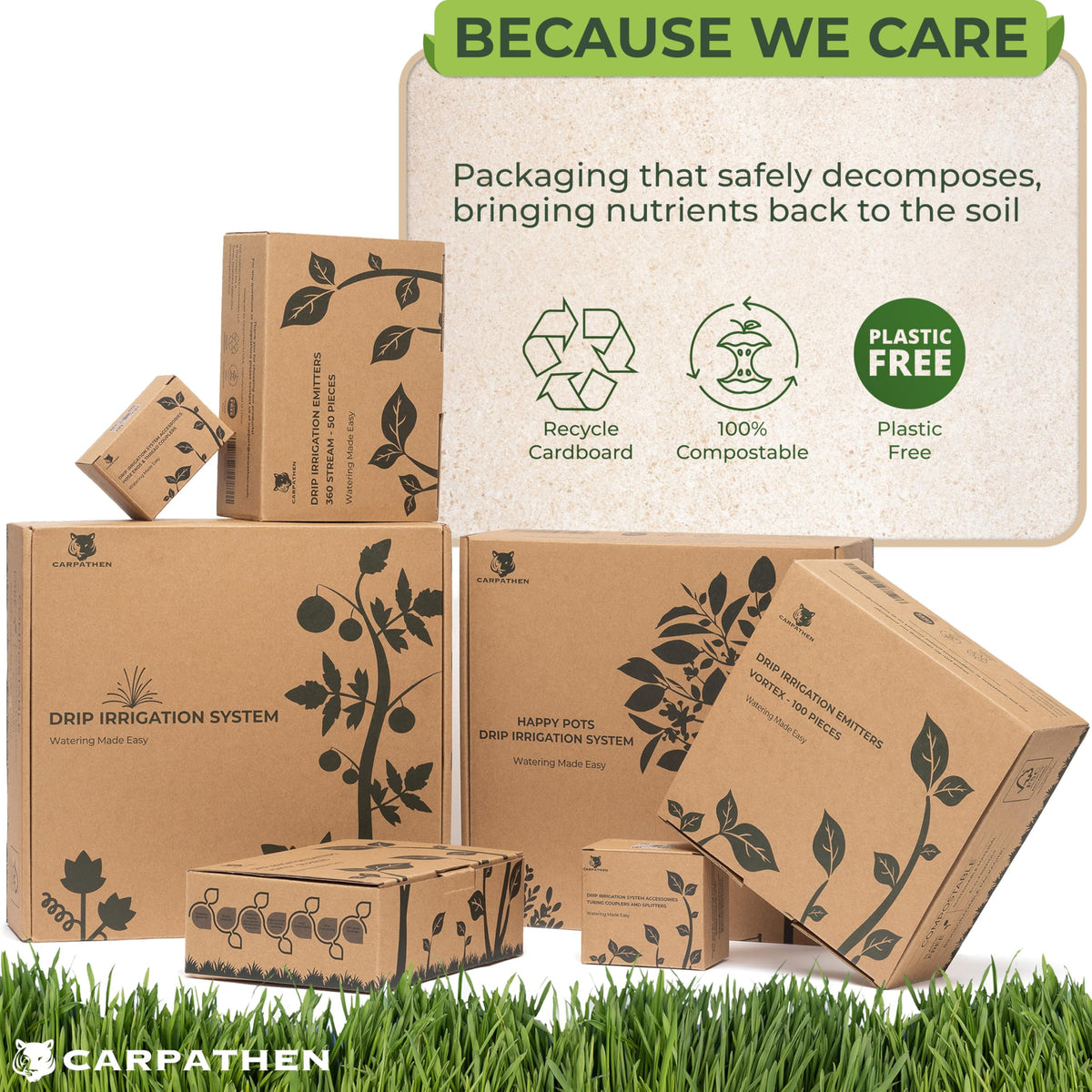 CARPATHEN friendly customer service supports your garden projects.