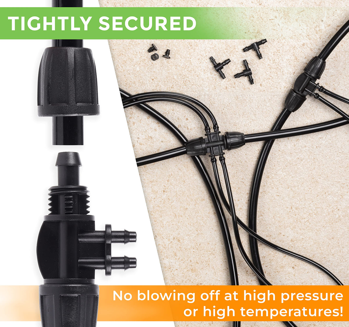CARPATHEN end plugs cap unused lines to prevent drips