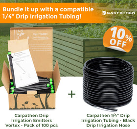 CARPATHEN system waters vegetables and potted plants efficiently