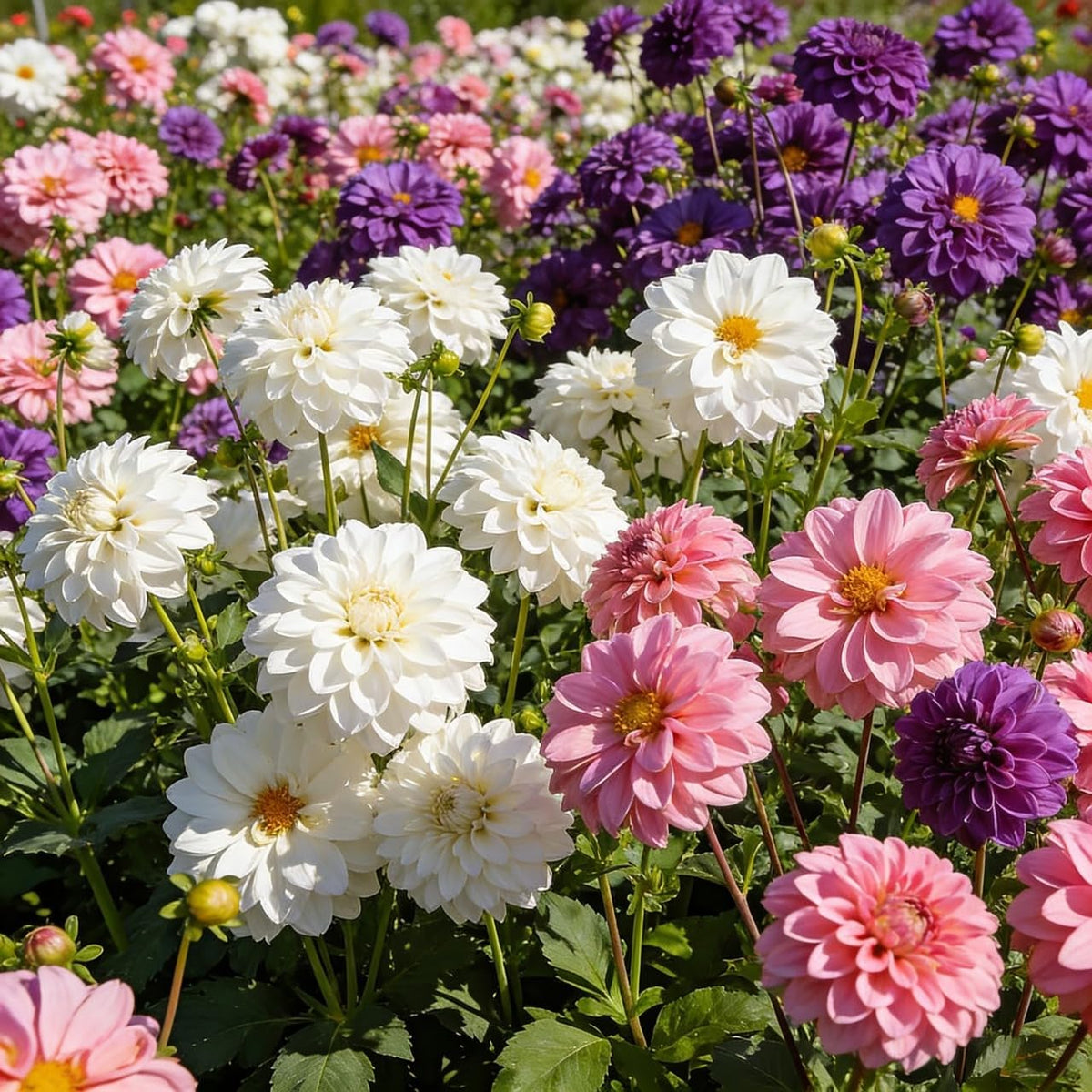Carpet Creeping Dahlia seeds thrive in full sun with well-drained soil for best results.