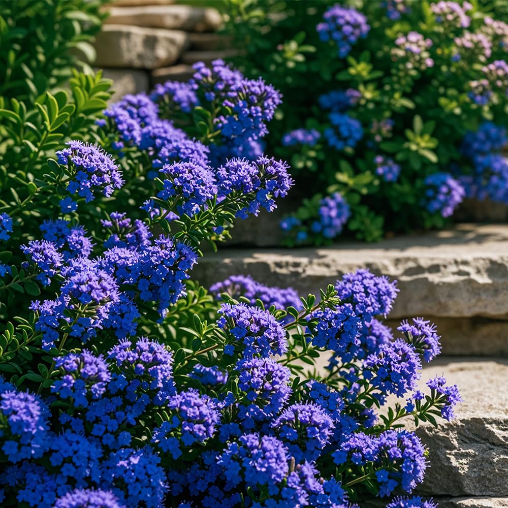 Carpet Creeping Thyme seedling sprouting for a fast growing drought tolerant border