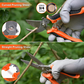 Carsolt garden tools set weeder for weed removal.