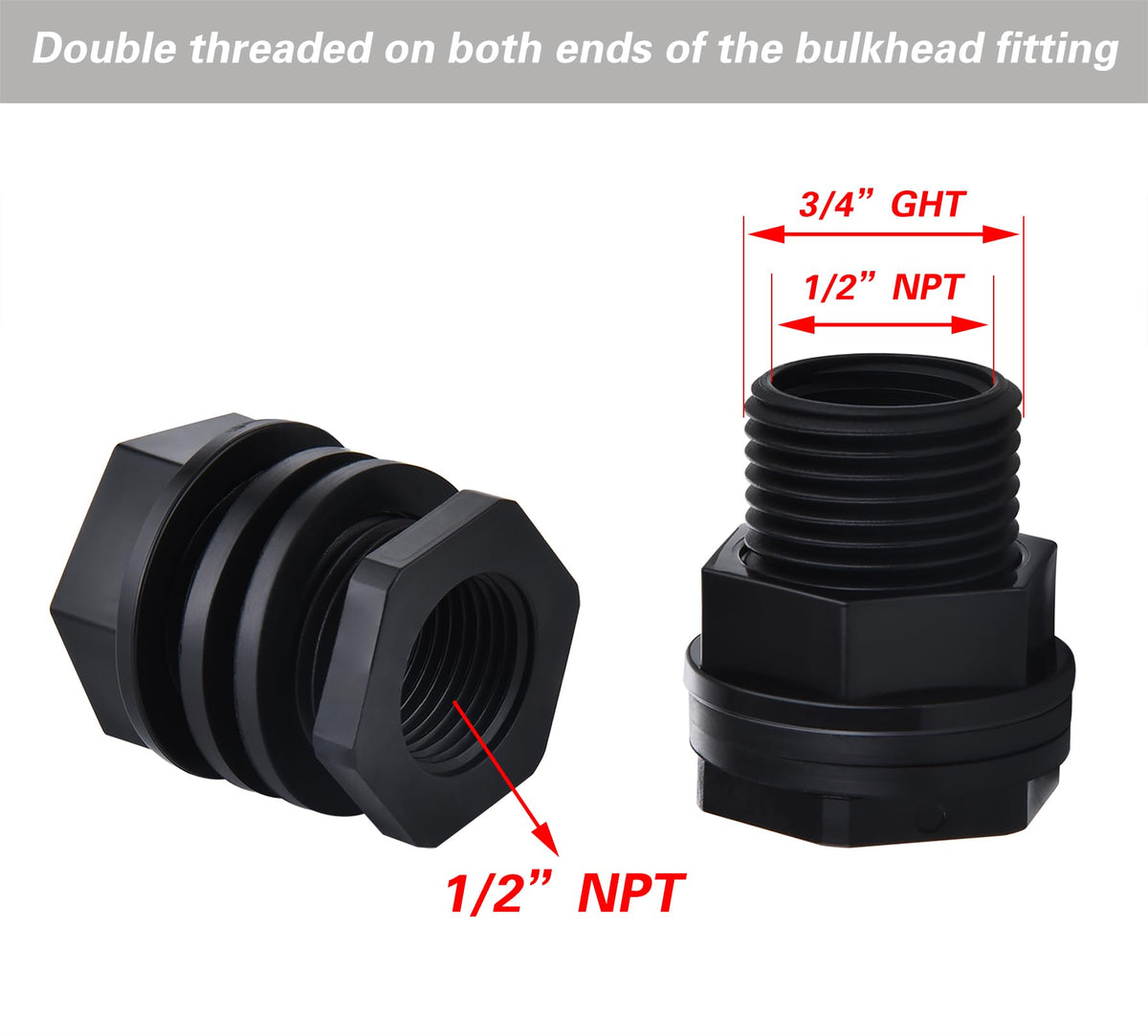 carvedexquisitely bulkhead fittings assembly in tank highlights quick, secure connections.