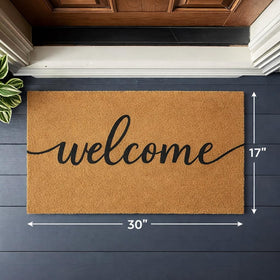 Casafoyer coir mat highlights dirt-scrape action for entrances