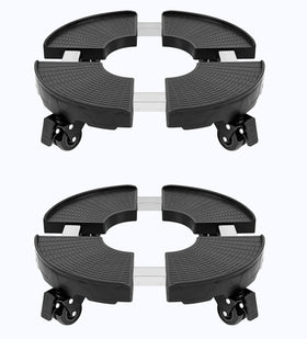 Casimr plant caddy with wheels showing mobility for heavy pots