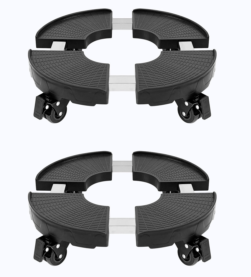 Casimr plant caddy with wheels showing mobility for heavy pots