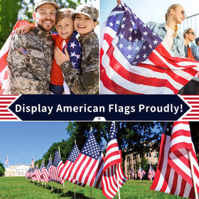 CastDream US Flag 3x5 six-pack for versatile display options.