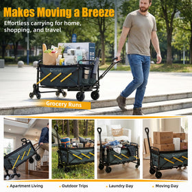 CatArt versatile wagon supports indoor and outdoor tasks with ease.