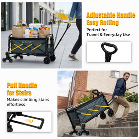 CatArt 2-in-1 design suits groceries, laundry, and light furniture moves.