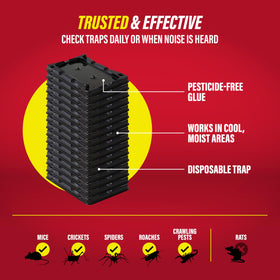 Catchmaster disposal guidance for used traps in homes.