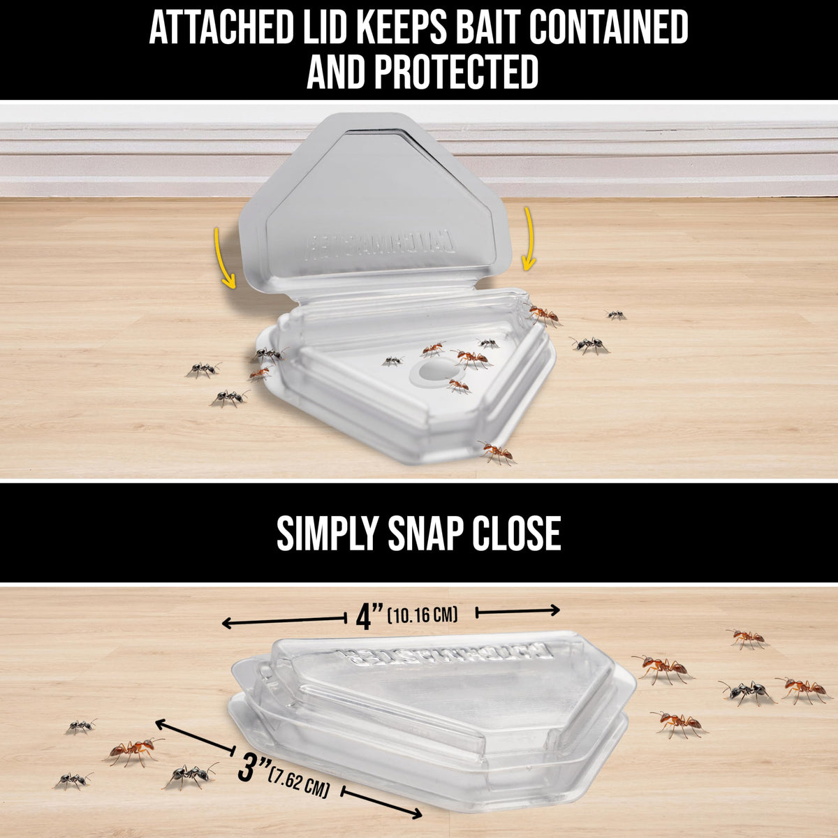 Catchmaster DEFIANT trap reusable station supports year-long pest protection.