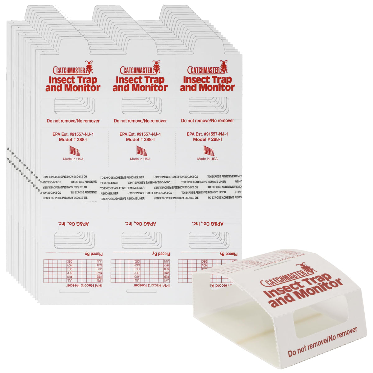 Catchmaster glue-trap adhesive-board close-up for easy pest capture