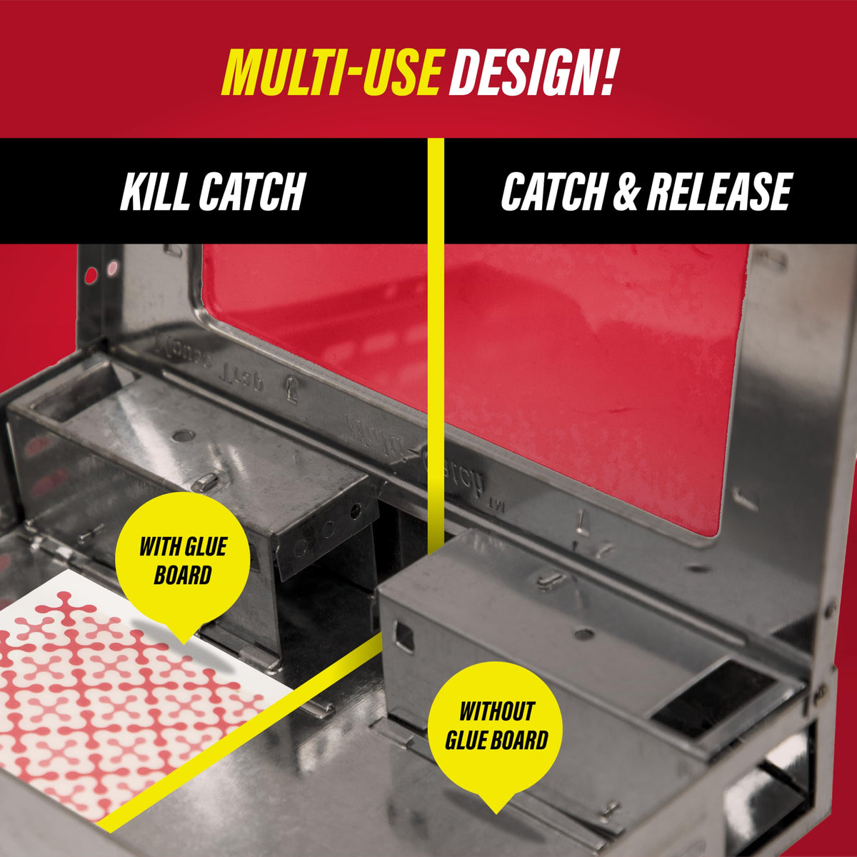 Catchmaster 60-count boards made in USA with durable adhesive.