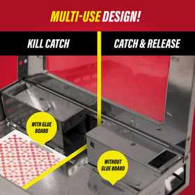 Catchmaster 60-count boards made in USA with durable adhesive.