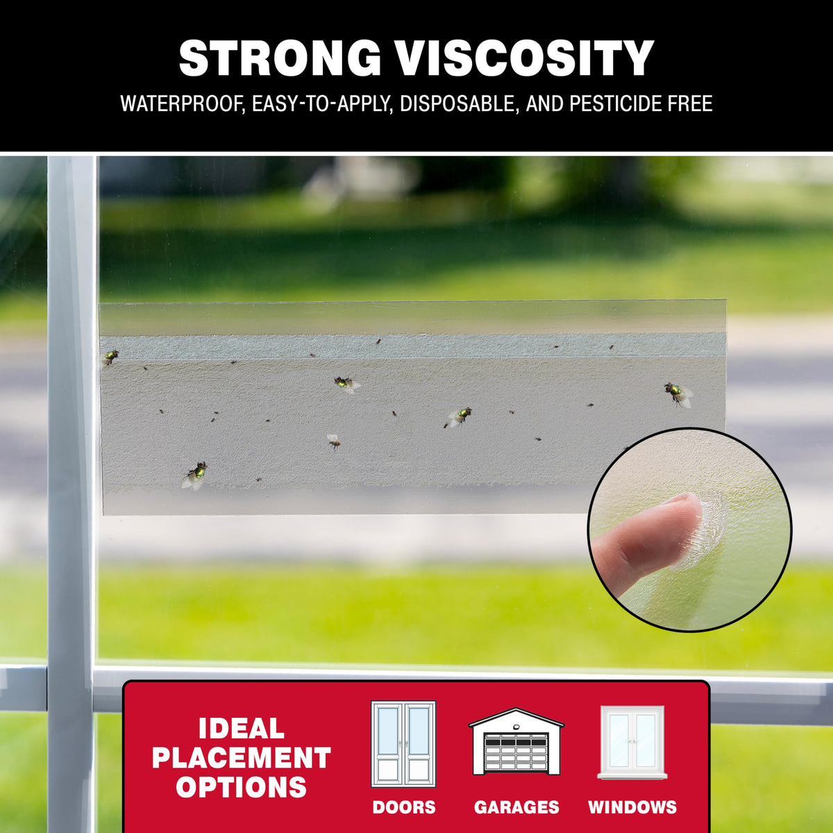 Catchmaster USA-made label conveys trusted pest control quality.