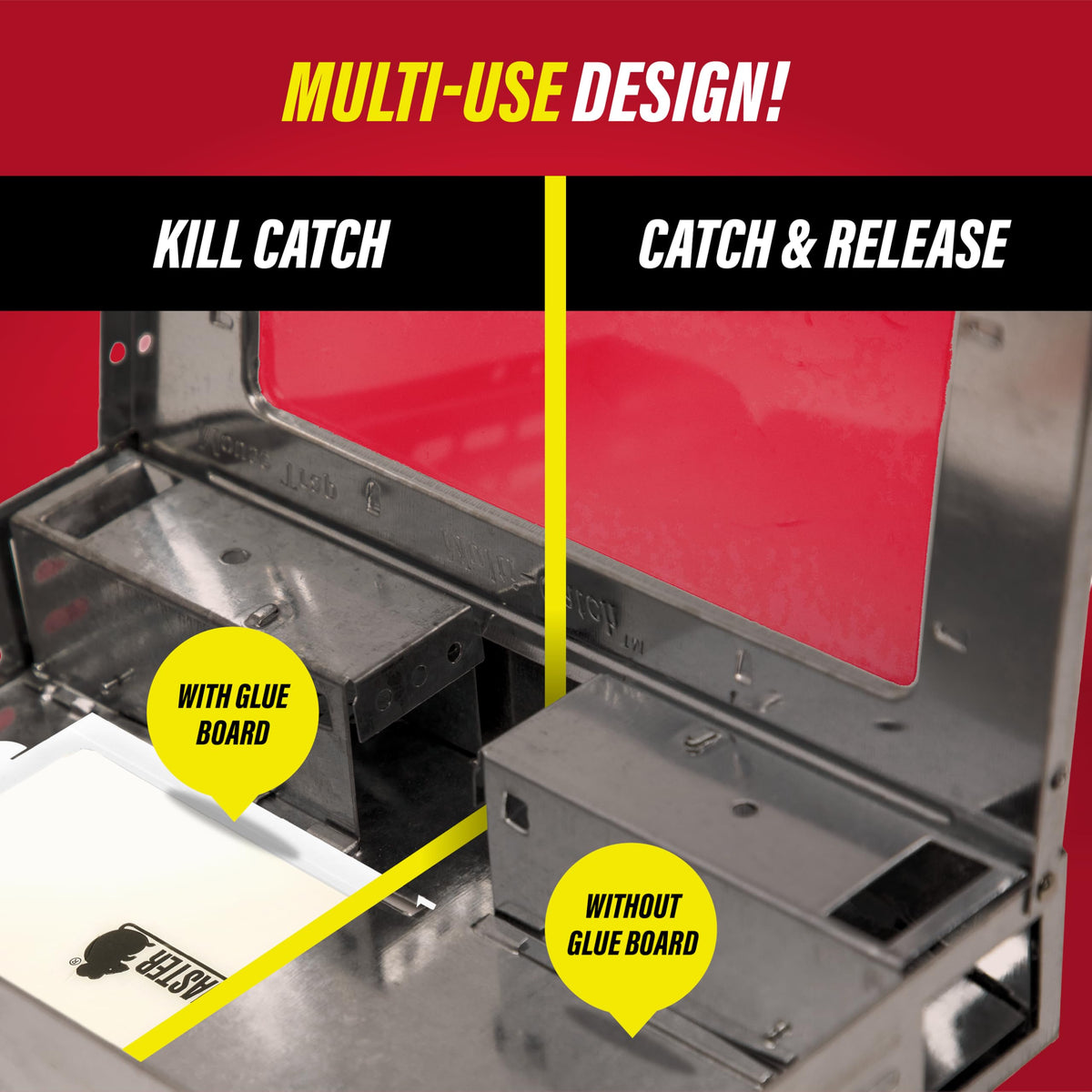 Catchmaster product proudly made in the USA, reflecting trusted quality.