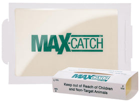 Catchmaster Max-Catch glue trap wall placement demonstrates easy setup along pest pathways.