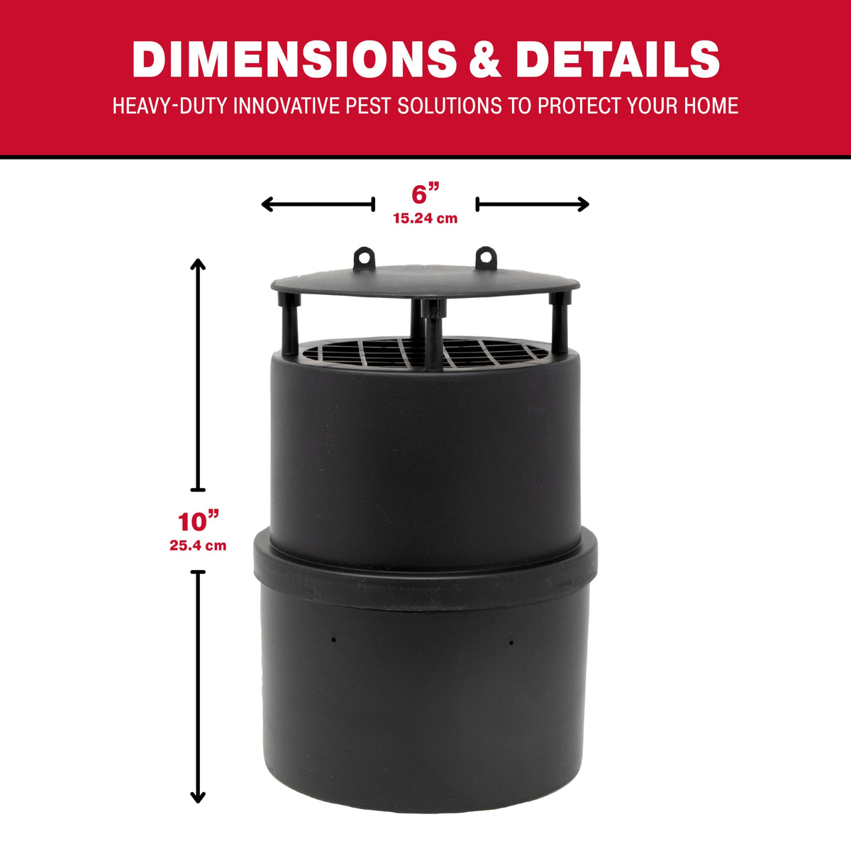 Catchmaster Oasis Ovi-Mini natural attractant setup illustrating chemical-free lure.