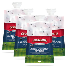Catchmaster Pro extra-large outdoor fly trap ready to hang for backyard control.