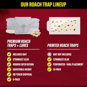 Catchmaster roach trap center bait highlights effective food-based lure for roaches.