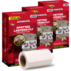 Catchmaster Tree Shield roll around a tree protects against crawling pests
