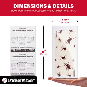 Catchmaster broad coverage traps protect garages and homes from common pests