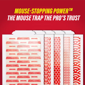 Catchmaster year-round, pesticide-free pest management with strong adhesive.
