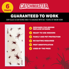 Catchmaster year-round, pesticide-free traps deliver mess-free home protection