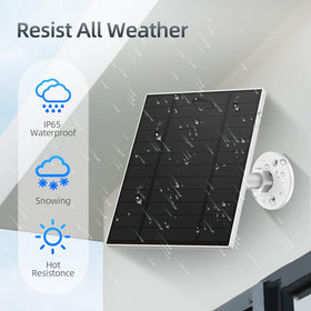 Catgod high-efficiency 5W panel delivering steady power for cameras.