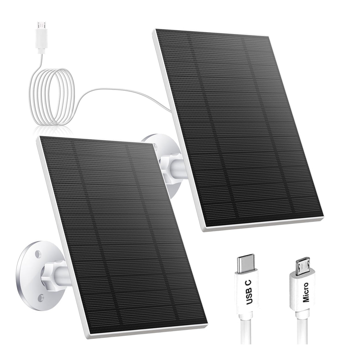 Catgod weatherproof panel angle adjustment for best sunlight.