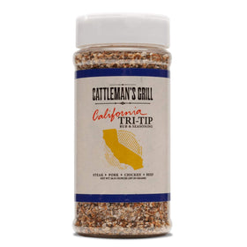 Cattleman's Grill California Tri-Tip Seasoning bottle ready for beef rubs and grill-friendly flavor.