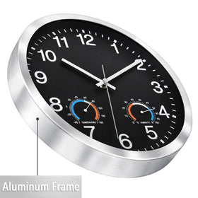 Caysie silent quartz movement delivers quiet timekeeping.
