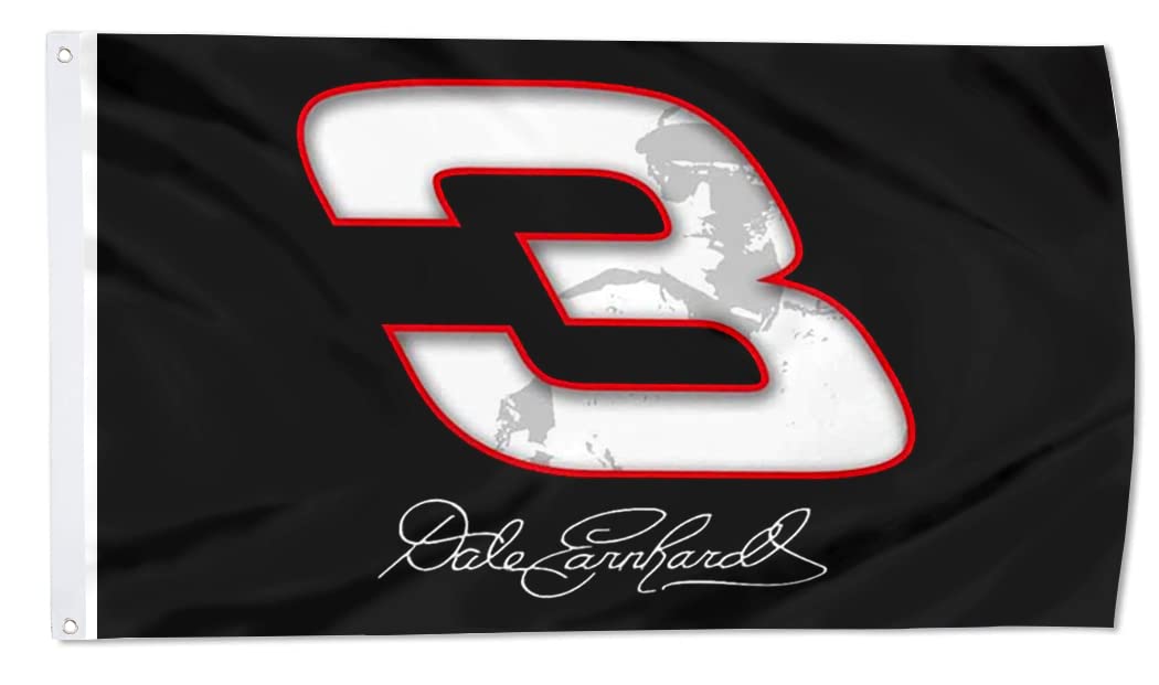 Cayyon Dale Earnhardt Sr Intimidator flag banner 3x5 for durable indoor outdoor display.