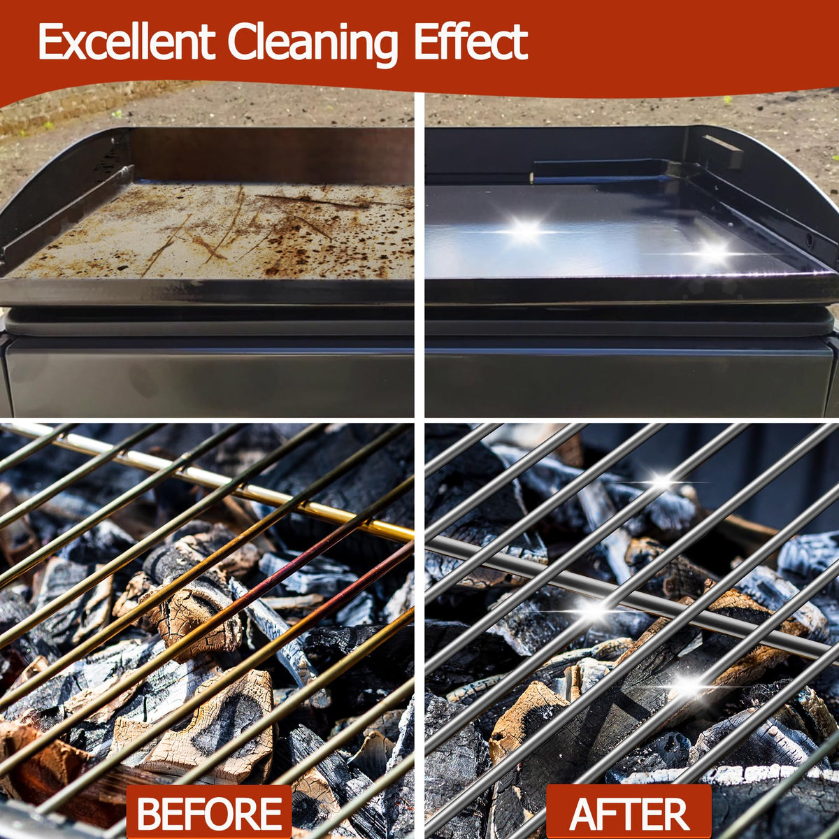 CCTVRTV grill cleaning brick durability-highlight long-lasting use and wear resistance.