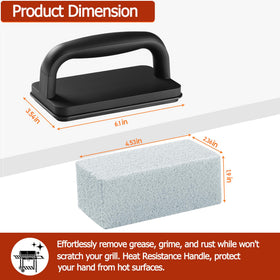 CCTVRTV pool cleaning brick in-action versatile for outdoor maintenance.
