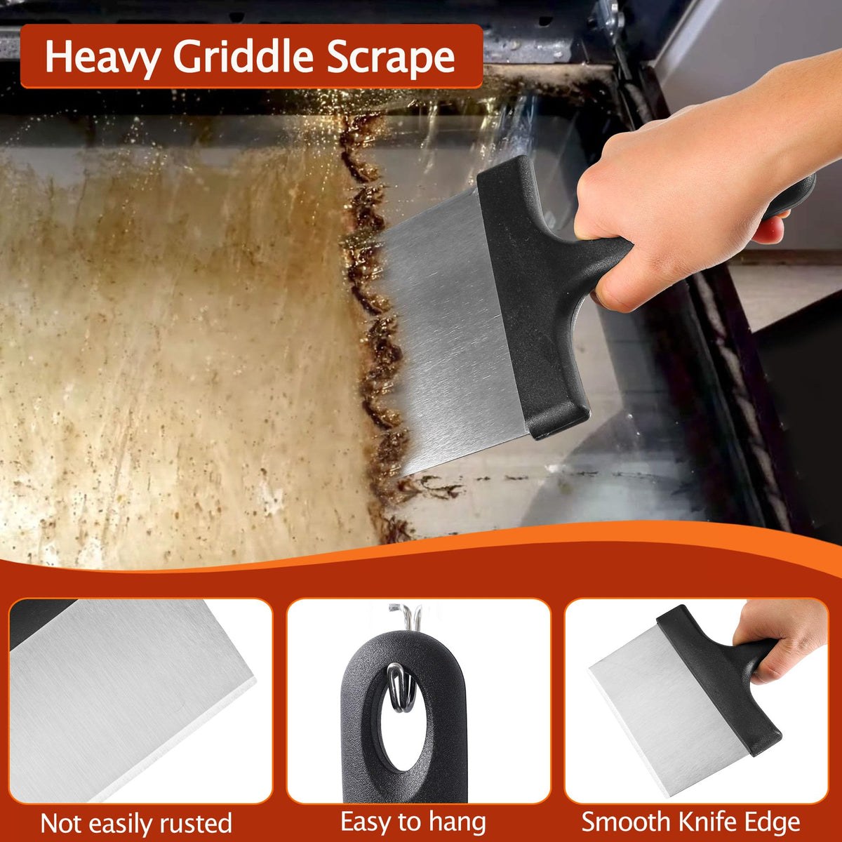 CCTVRTV silicone spatula mat with hanger, heat resistant and easy to store